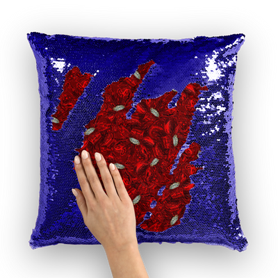 Sequin Cushion Cover - Ovah Name Brand - Glass Collection