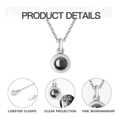 Glam-iris Jewelry by Ovah Name Brand - Titanium Necklace ft Power Infiniti
