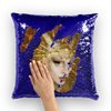 Sequin Cushion Cover - Ovah Name Brand  - A.rt by O.vahFx Ft Cheddar Gorgeous