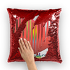 Sequin Cushion Cover - Together We Rise - Ovah Name Brand - A.rt by O.vahFx
