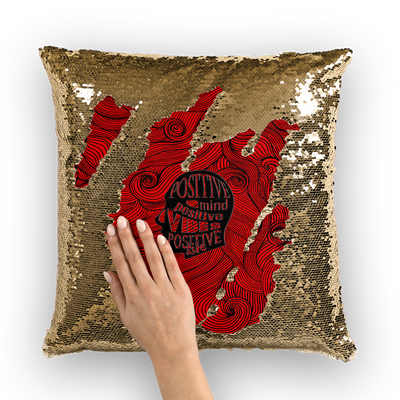 Sequin Cushion Cover - Ovah Name Brand - PMPVPL