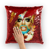 Sequin Cushion Cover - Ovah Name Brand - A.rt by O.vahFx ft Glitz Glam