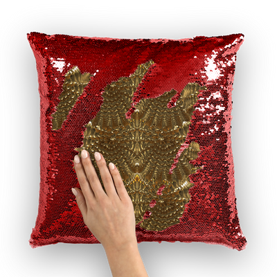 Sequin Cushion Cover -  Ovah Name Brand