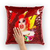 Sequin Cushion Cover - Ovah Name Brand  - A.rt by O.vahFx Ft Adora