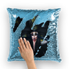 Sequin Cushion Cover - Ovah Name Brand  - A.rt by O.vahFx Ft Kaotica Divine