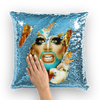 Sequin Cushion Cover - Ovah Name Brand - A.rt by O.vahFx ft Glitz Glam