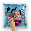 Sequin Cushion Cover - Ovah Name Brand  - A.rt by O.vahFx Ft Alan T