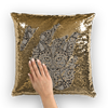 Sequin Cushion Cover - Ovah Name Brand - Glass Collection