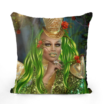 Sequin Cushion Cover - Ovah Name Brand  - A.rt by O.vahFx Ft Tp Lords
