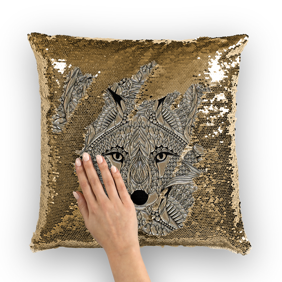 Sequin Cushion Cover - Ovah Name Brand - Glass Collection