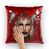 Sequin Cushion Cover - Ovah Name Brand  - A.rt by O.vahFx Ft CT Hedden