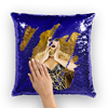 Sequin Cushion Cover - Ovah Name Brand  - A.rt by O.vahFx Ft Viktoria Summers