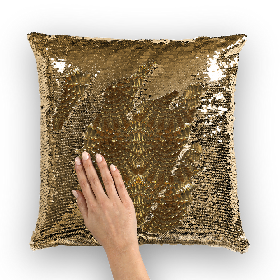 Sequin Cushion Cover -  Ovah Name Brand