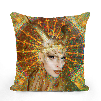 Sequin Cushion Cover - Ovah Name Brand  - A.rt by O.vahFx Ft Cheddar Gorgeous