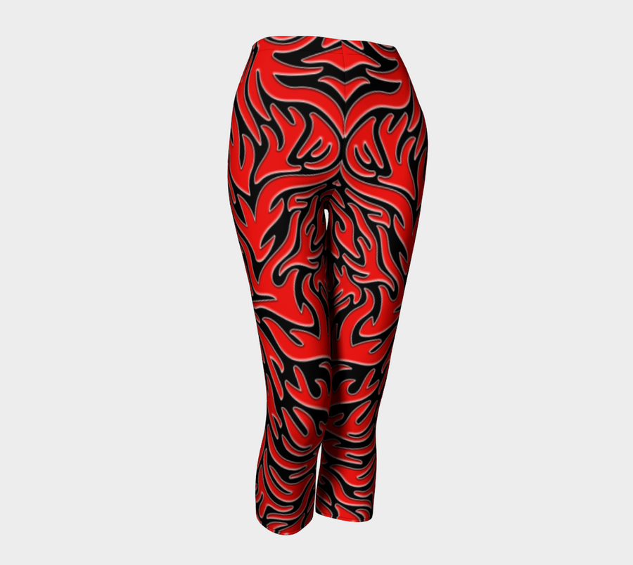 Yoga Capri Leggings - Ovah Name Brand