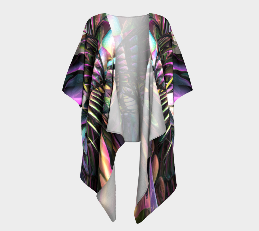 Draped Glam-Oh-No Kimono