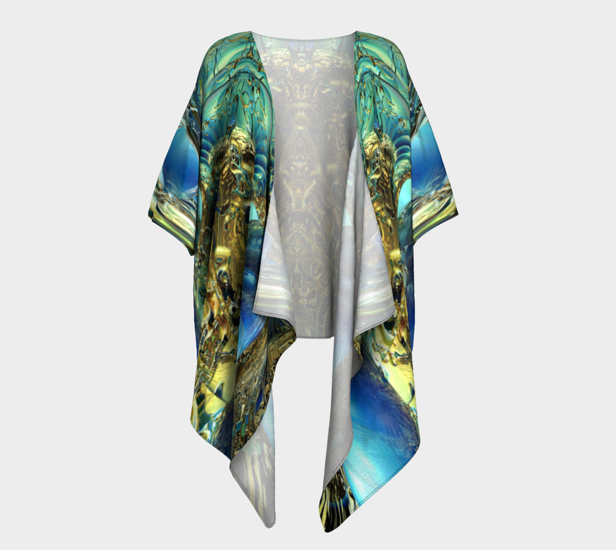 Draped Glam-Oh-No Kimono