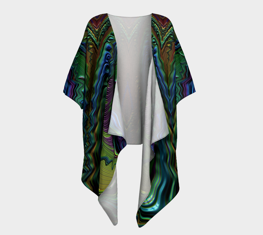 Draped Glam-Oh-No Kimono
