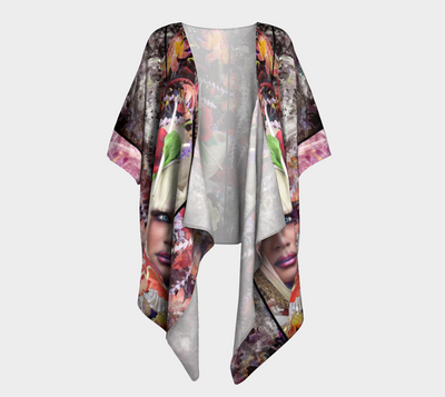 Draped Glam-Oh-No Kimono