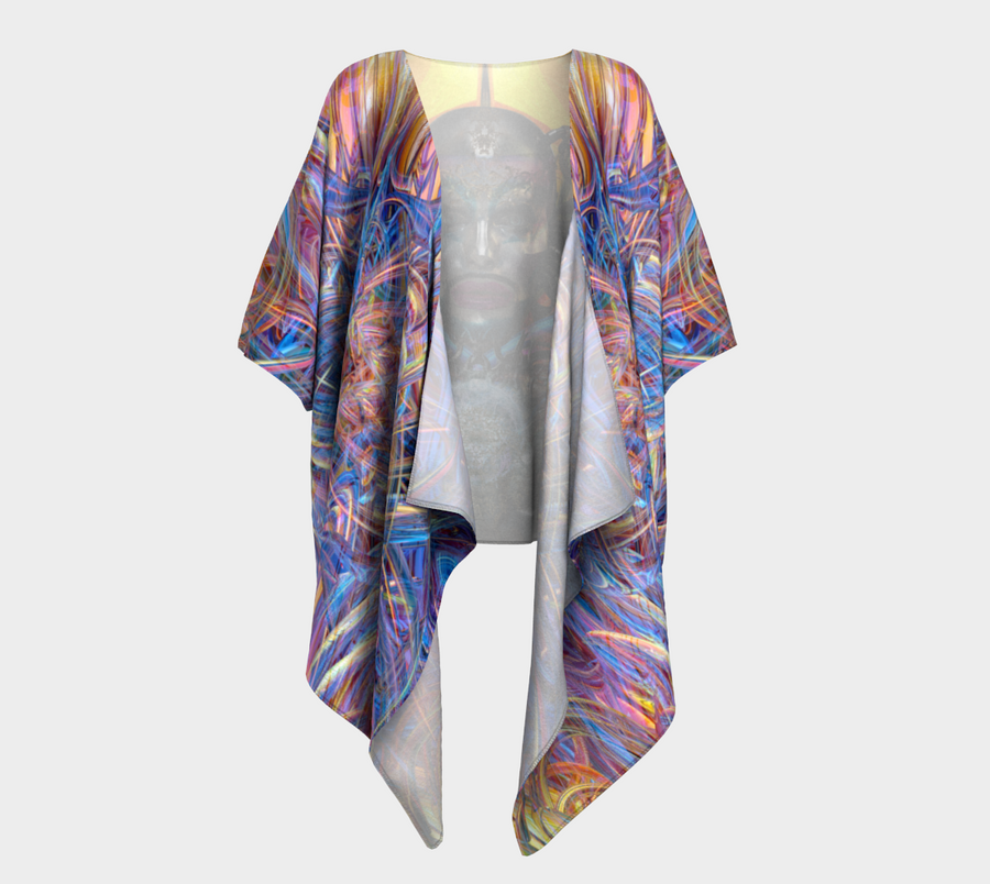 Draped Glam-Oh-No Kimono