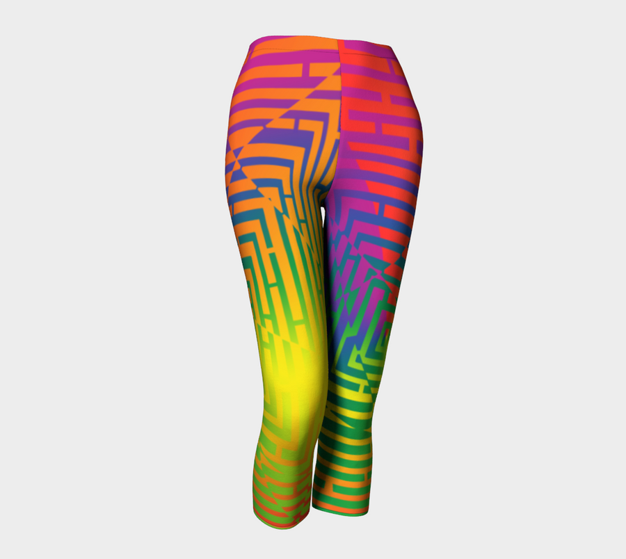 Yoga Capri Leggings - Ovah Name Brand