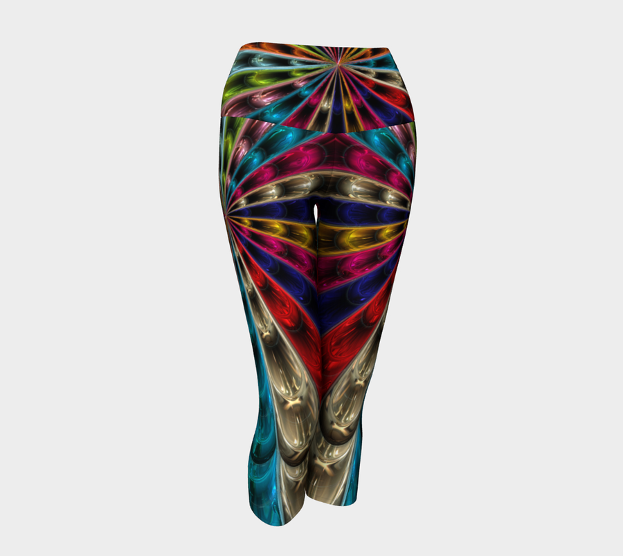 Yoga Capri Leggings - Ovah Name Brand