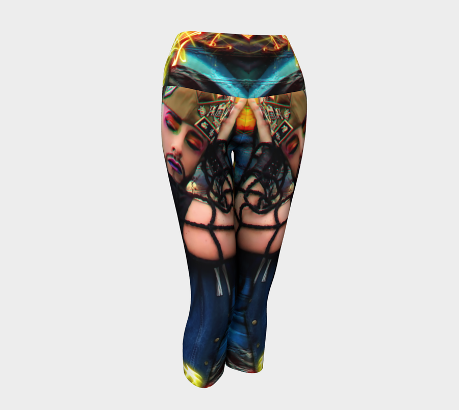 Yoga Capri Leggings - Ovah Name Brand