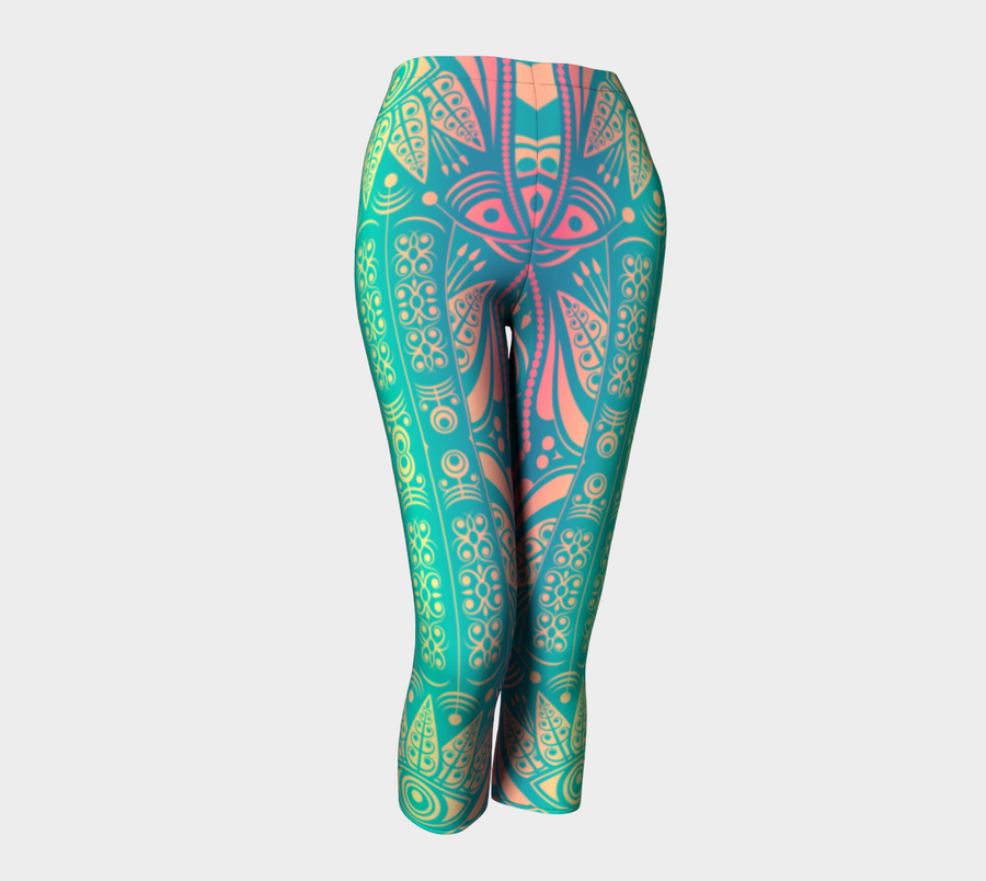 Yoga Capri Leggings - Ovah Name Brand