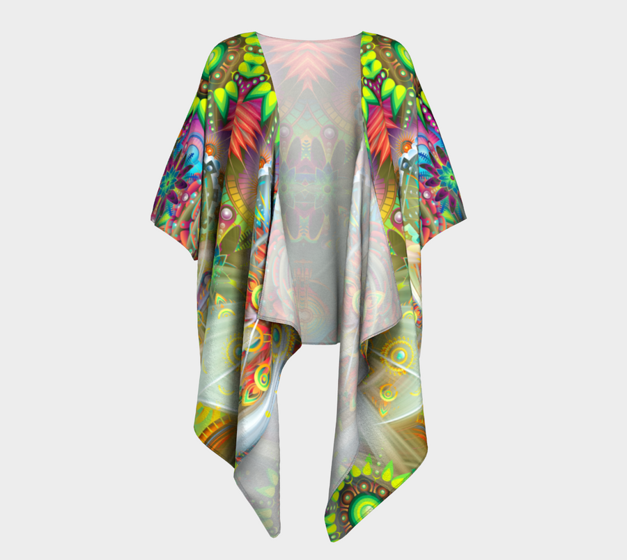 Draped Glam-Oh-No Kimono