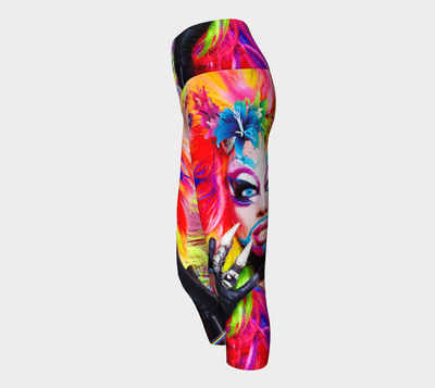 Yoga Capri Leggings - Ovah Name Brand