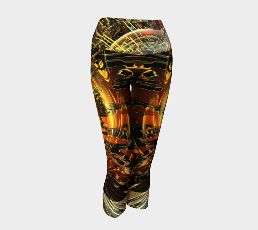 Yoga Capri Leggings - Ovah Name Brand