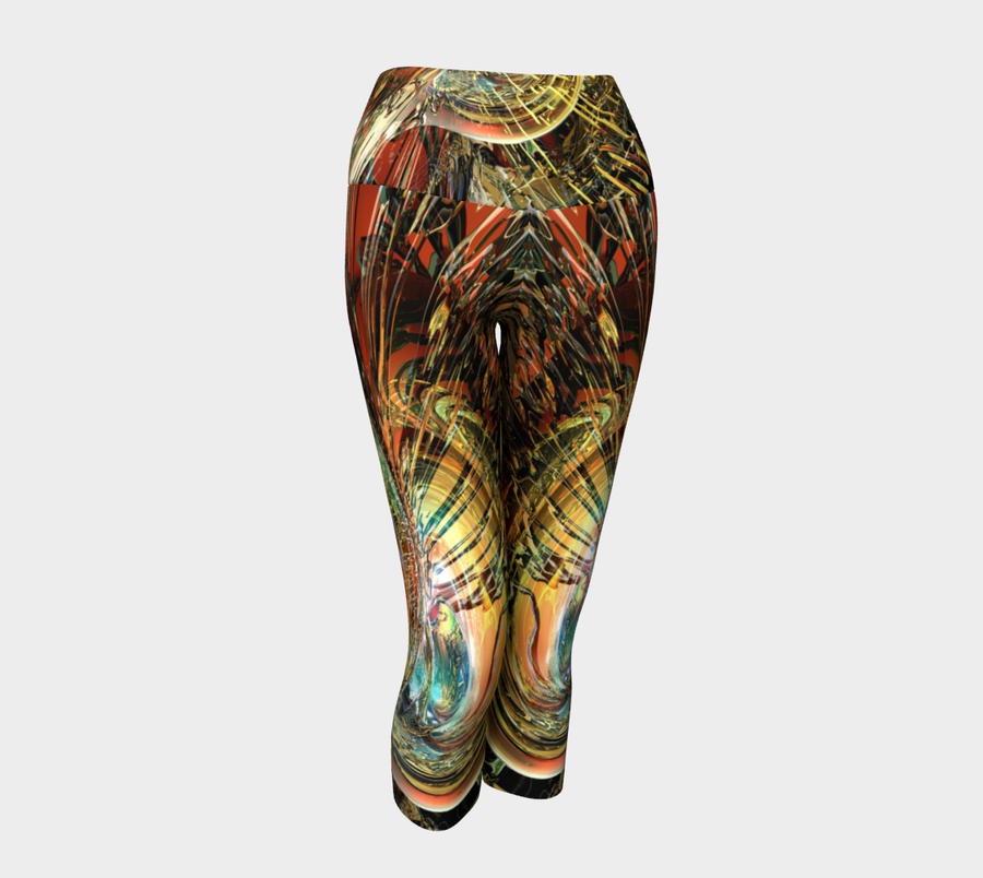 Yoga Capri Leggings - Ovah Name Brand
