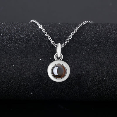 Glam-iris Jewelry by Ovah Name Brand - Titanium Necklace - Athena Dion