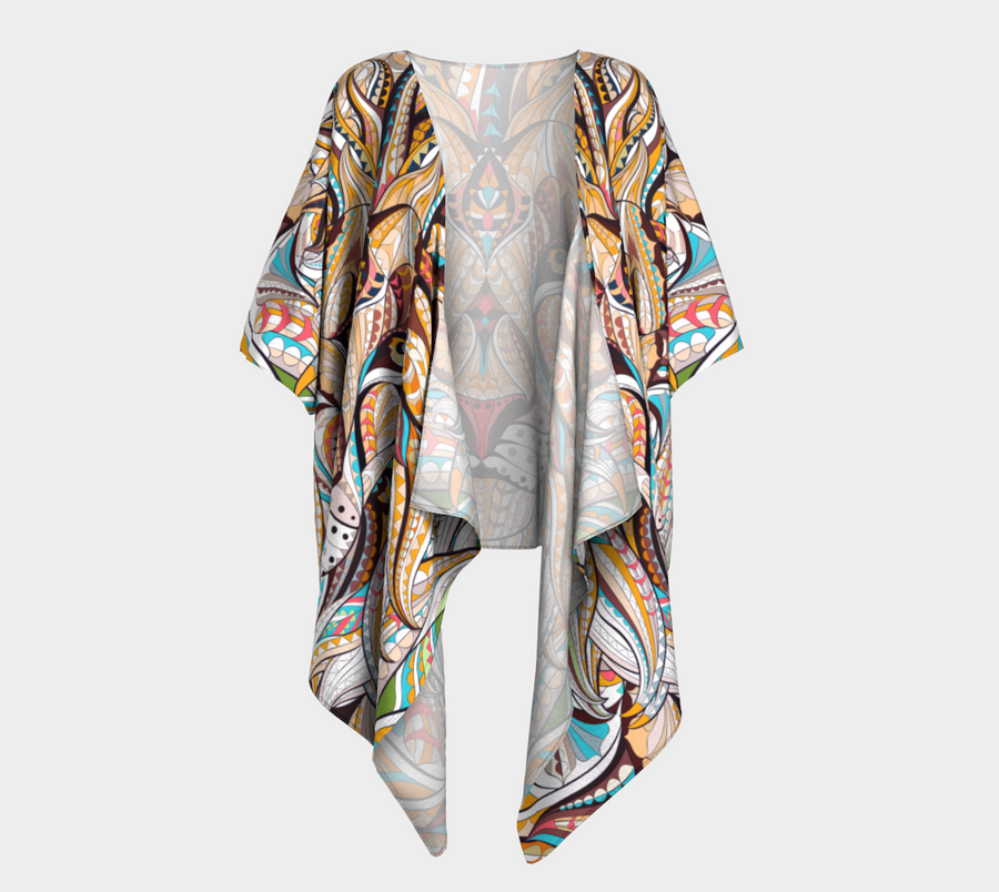 Draped Glam-Oh-No Kimono