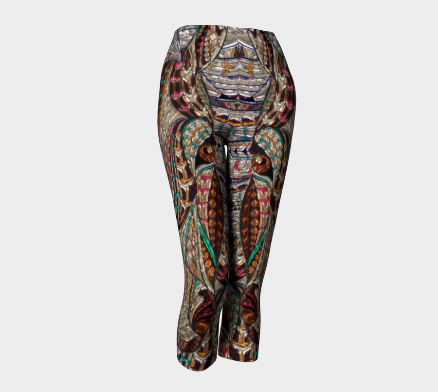 Yoga Capri Leggings - Ovah Name Brand