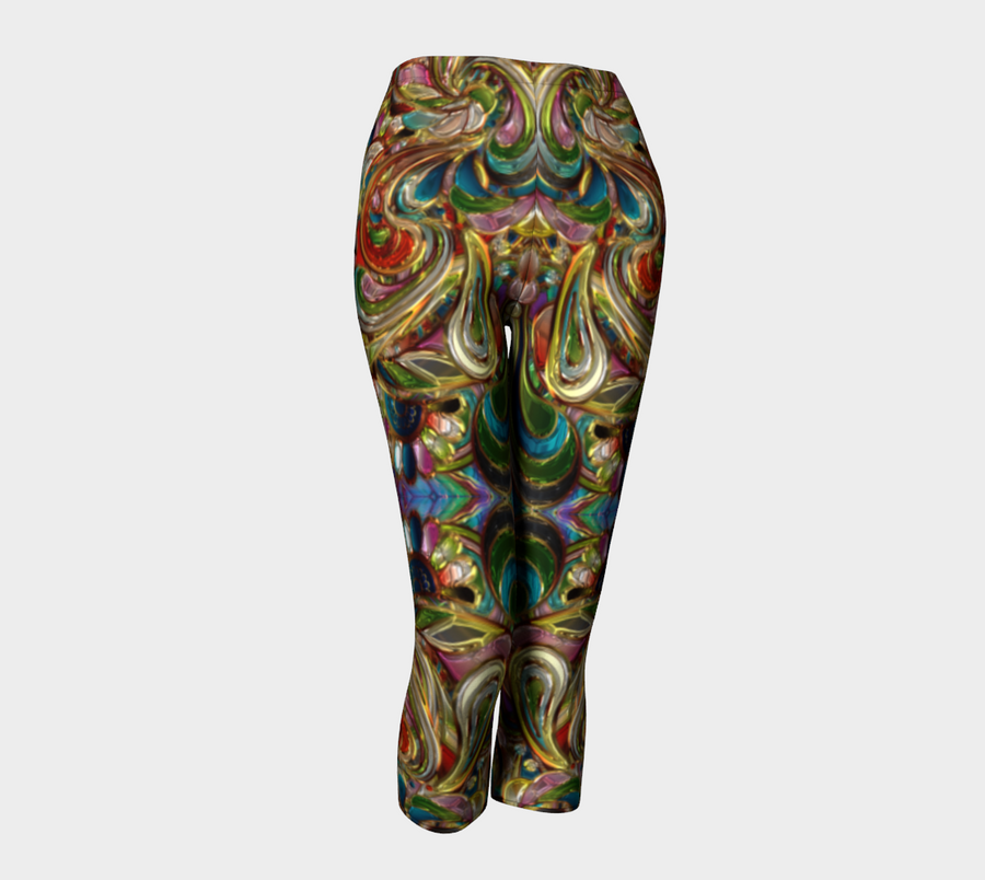 Yoga Capri Leggings - Ovah Name Brand