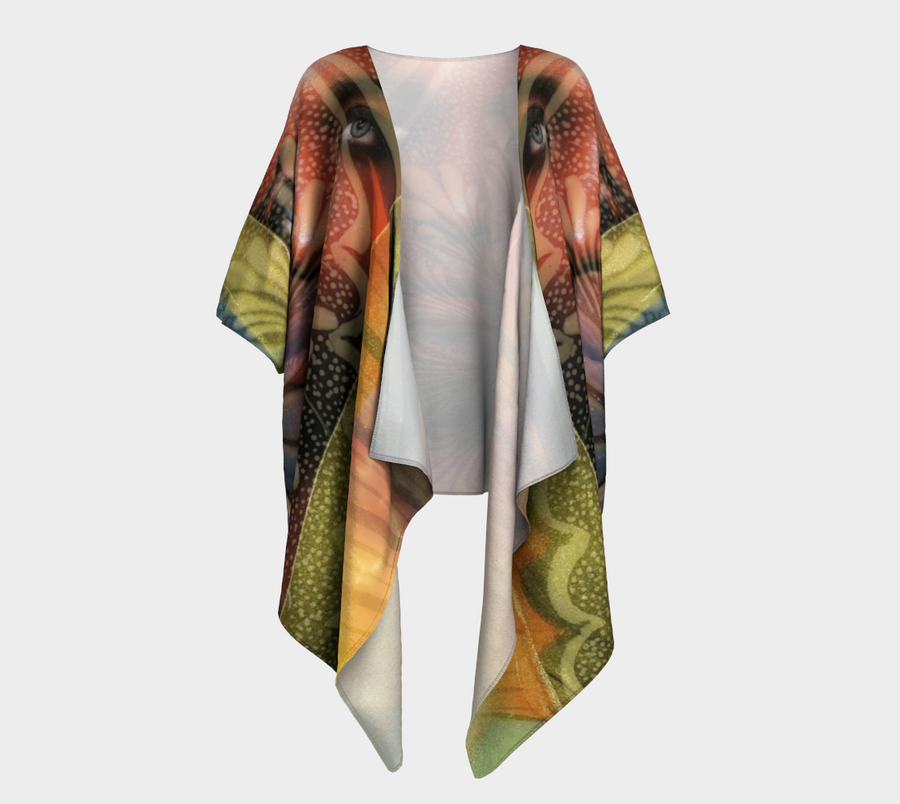 Draped Glam-Oh-No Kimono