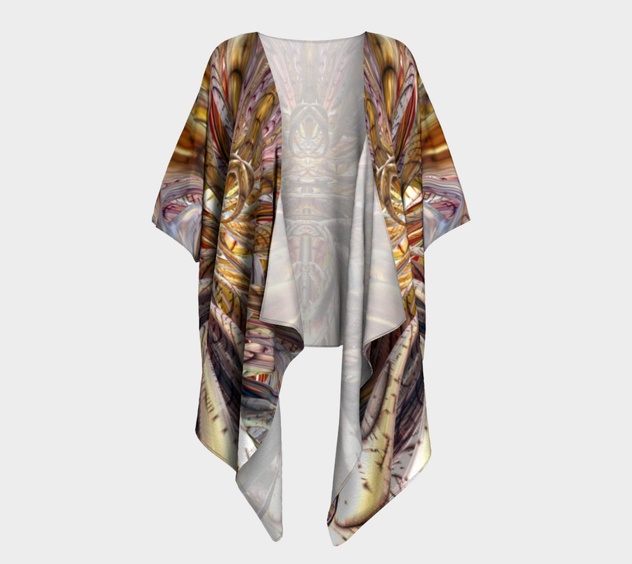 Draped Glam-Oh-No Kimono