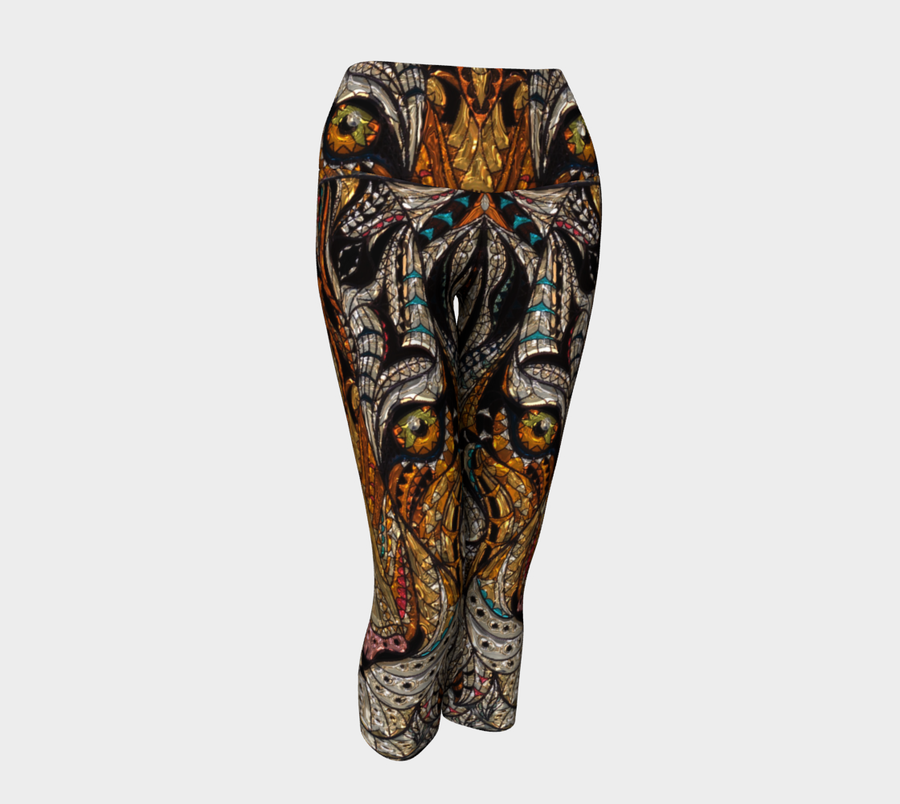 Yoga Capri Leggings - Ovah Name Brand