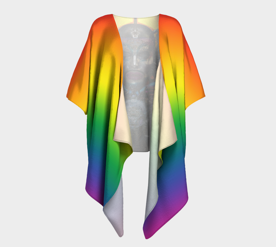 Draped Glam-Oh-No Kimono