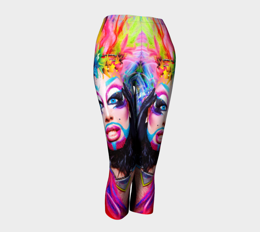 Yoga Capri Leggings - Ovah Name Brand