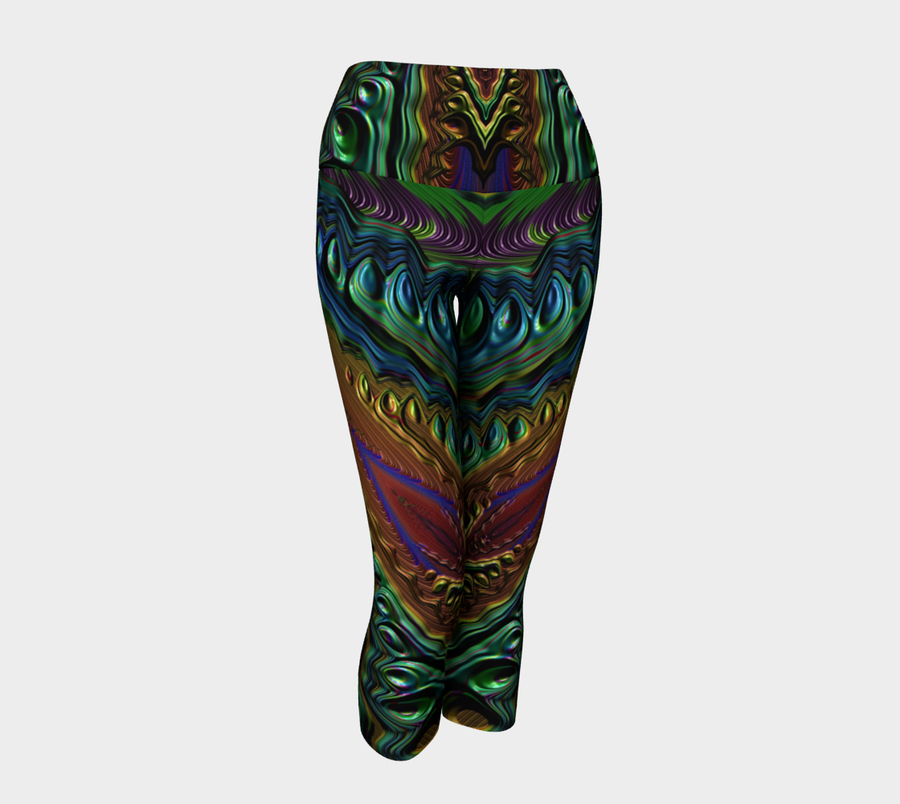 Yoga Capri Leggings - Ovah Name Brand