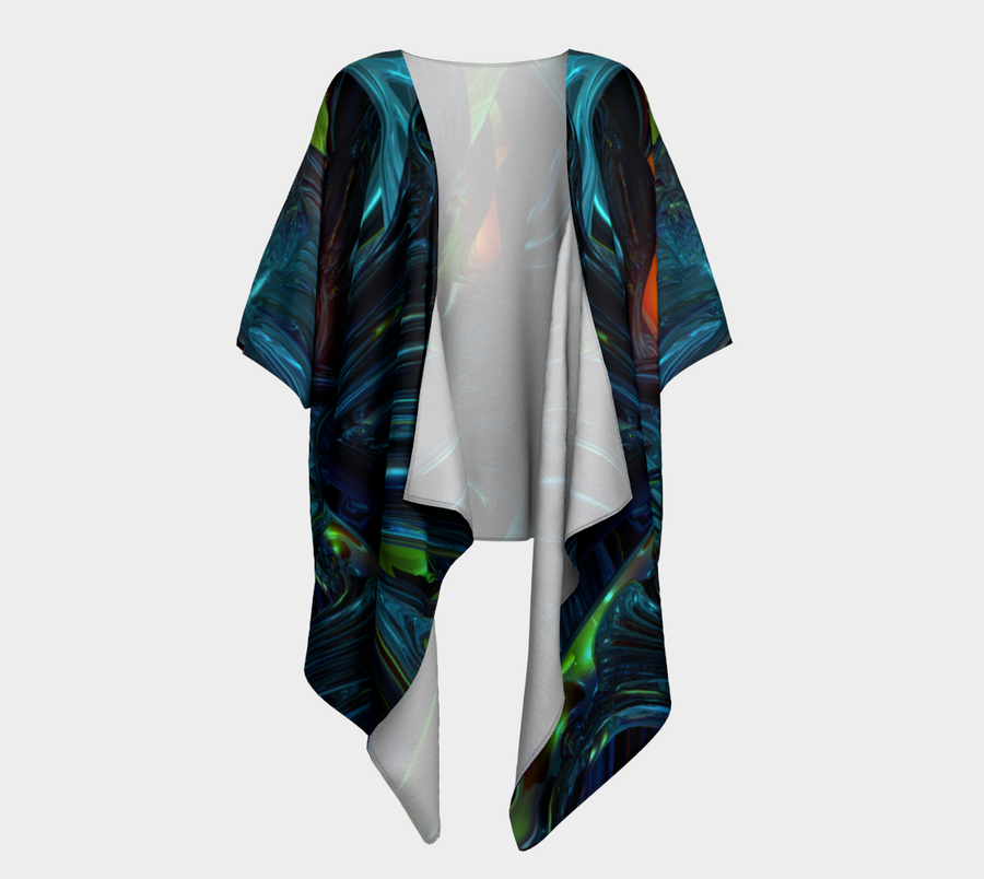 Draped Glam-Oh-No Kimono