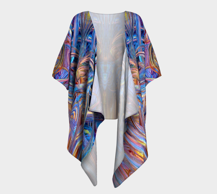 Draped Glam-Oh-No Kimono