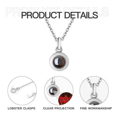 Glam-iris Jewelry by Ovah Name Brand - Titanium Necklace - Ovah Name Brand