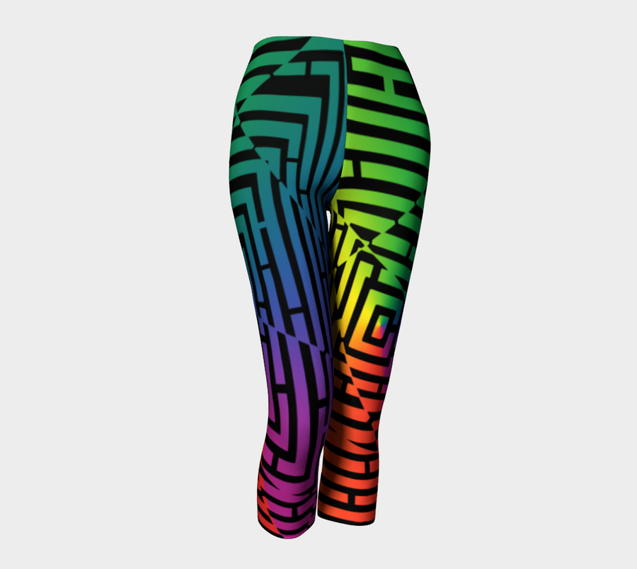 Yoga Capri Leggings - Ovah Name Brand