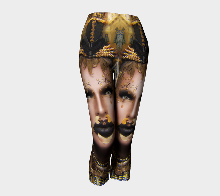 Yoga Capri Leggings - Ovah Name Brand