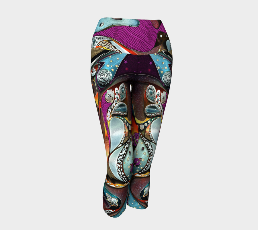 Yoga Capri Leggings - Ovah Name Brand