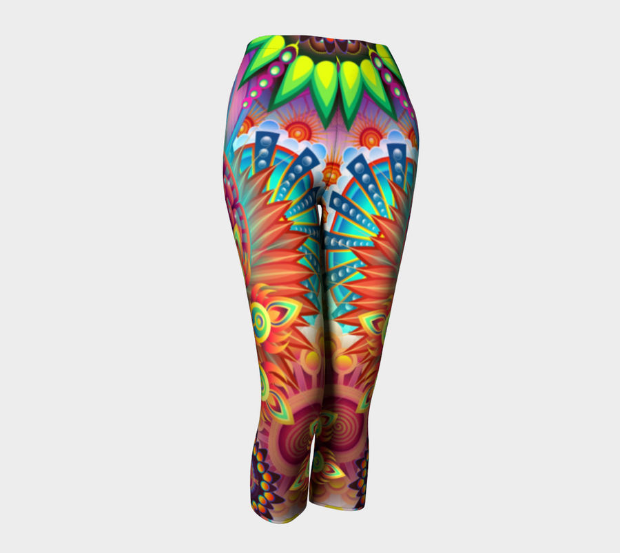 Yoga Capri Leggings - Ovah Name Brand