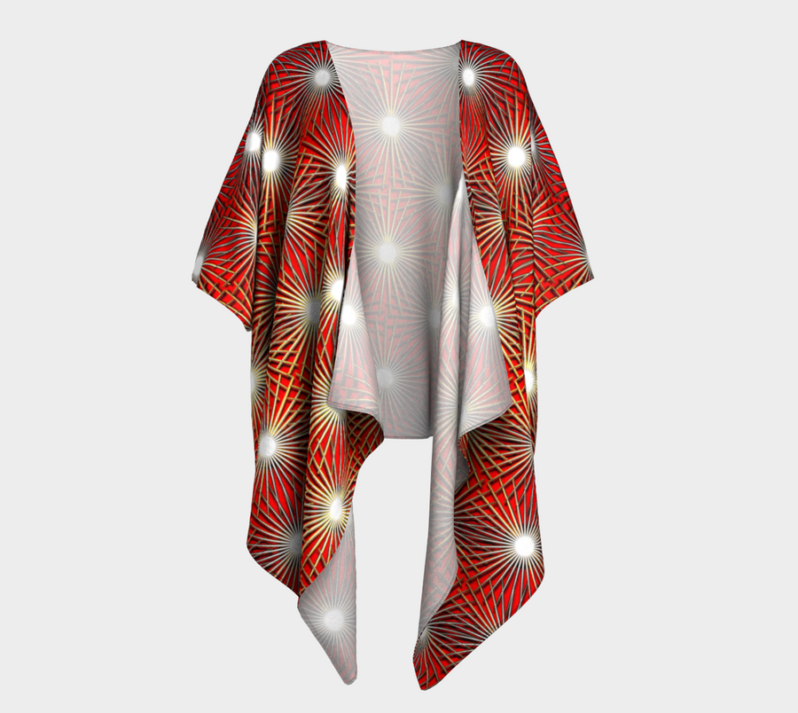 Draped Glam-Oh-No Kimono